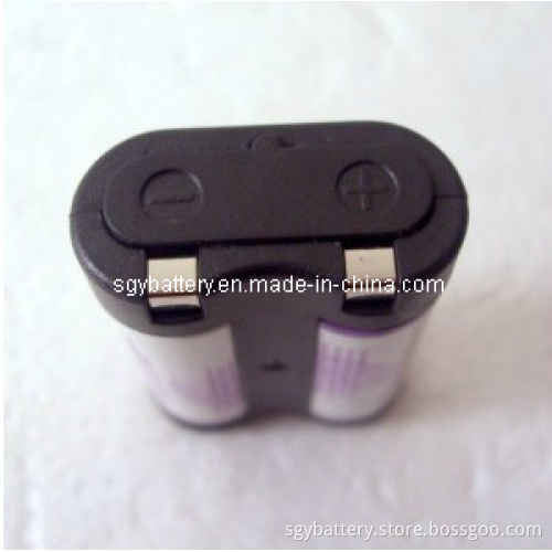 6.0V 1400mAh 2CR5 Li-Mno2 Battery